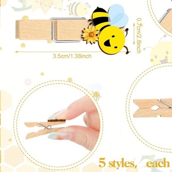 Bee theme Baby Shower Games Supplies - Picture 3 of 7